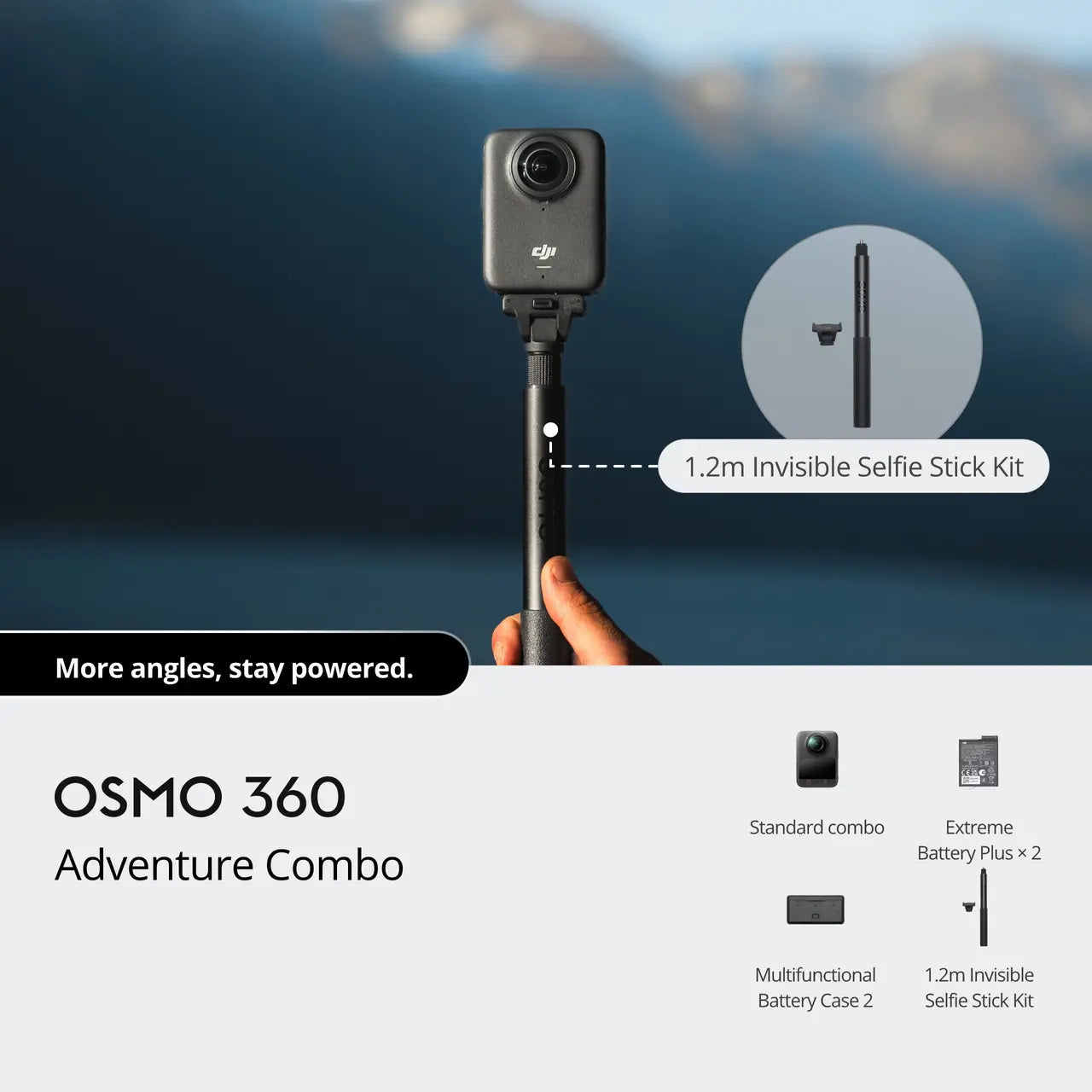 DJI Osmo 360 全景相機