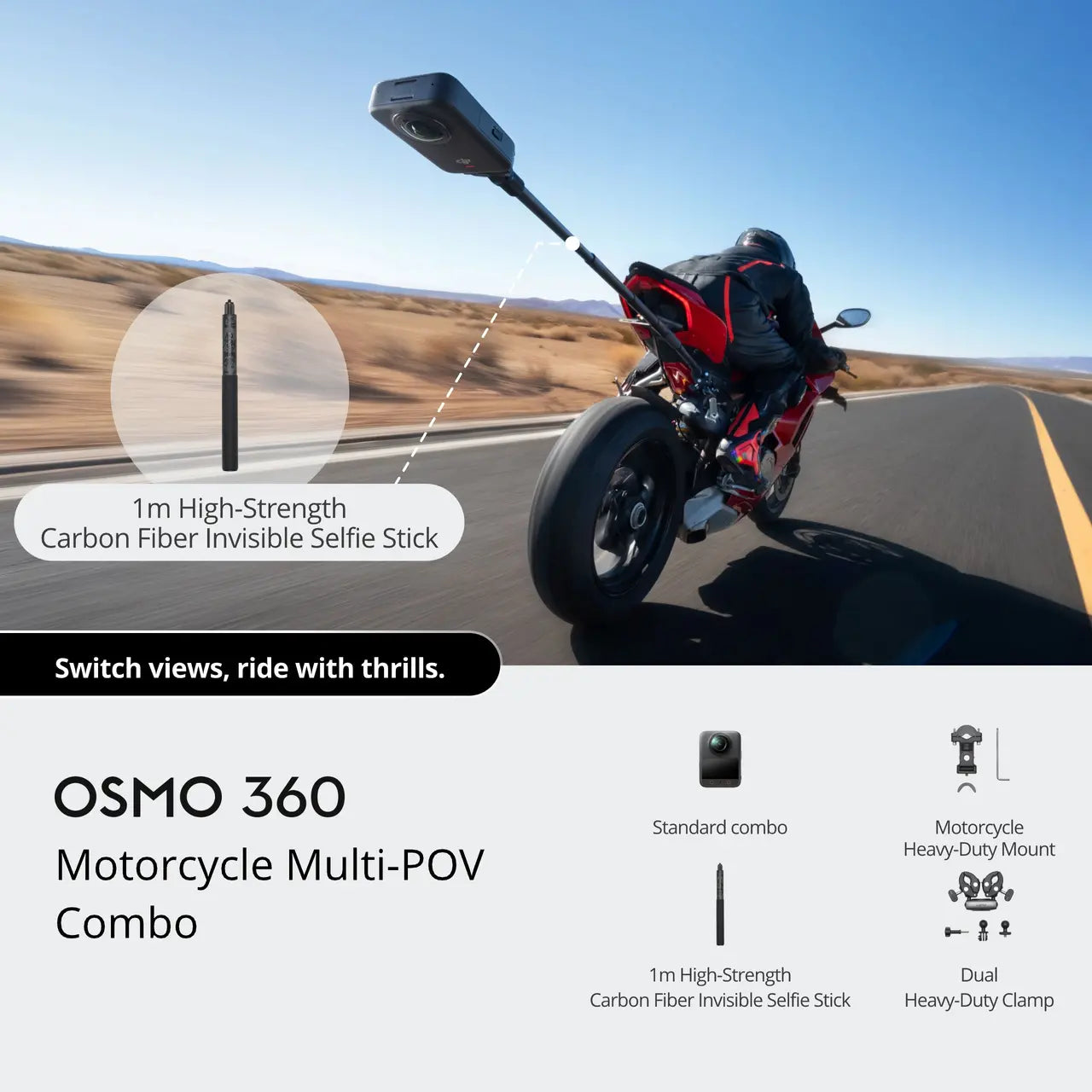 DJI Osmo 360 全景相機