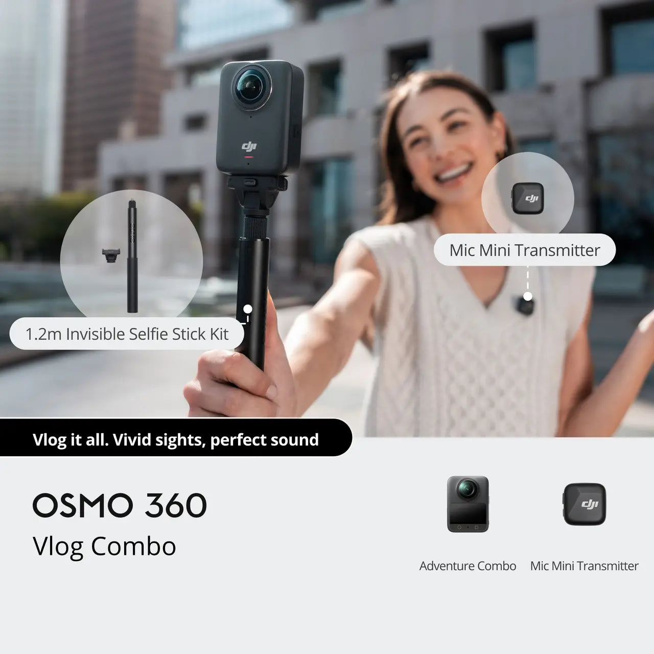 DJI Osmo 360 全景相機