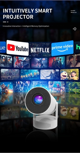 CMC Smart Projector HY300 Pro MAX