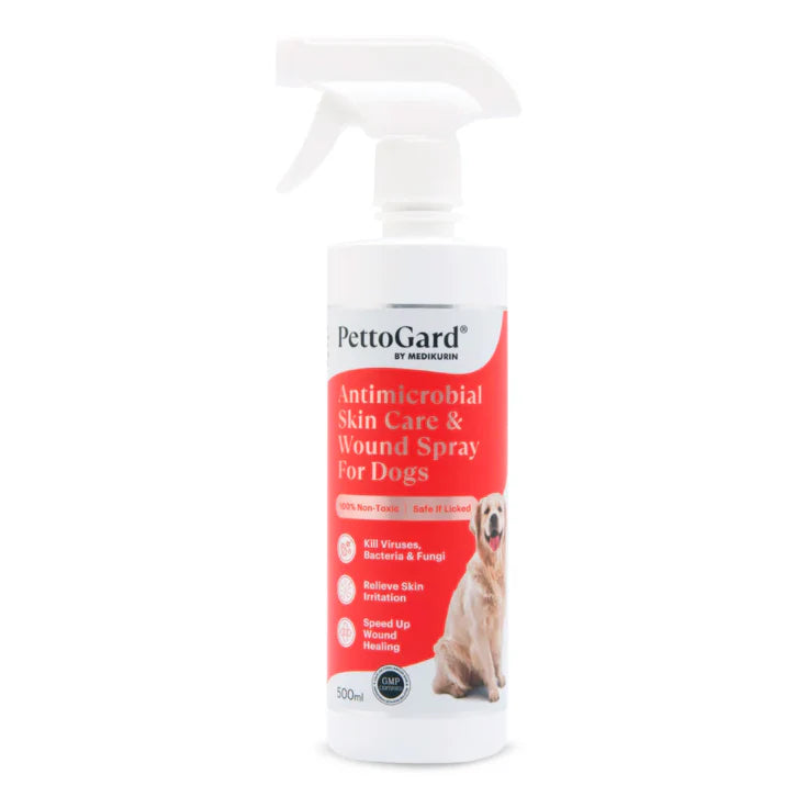 PETTOGARD 皮膚修護抗菌噴霧 (狗狗專用配方) 500ml