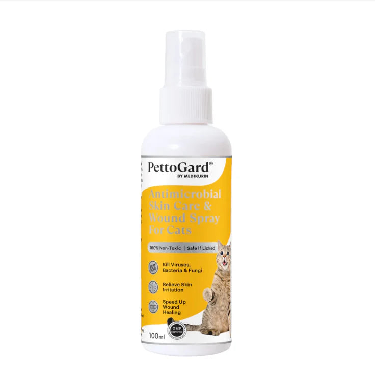 PETTOGARD 皮膚修護抗菌噴霧 (貓咪專用配方) 100ml
