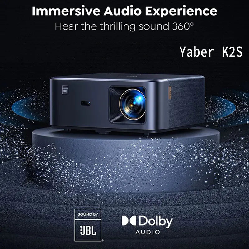 Yaber K2S 首款JBL認証旗艦投影機（香港行貨）