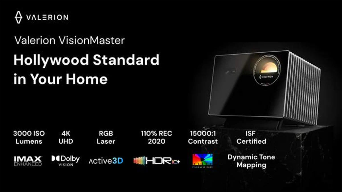 Valerion Vision Master 三雷射家庭影院投影機
