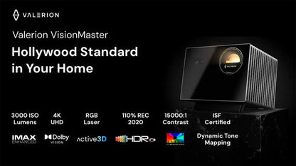Valerion Vision Master 三雷射家庭影院投影機